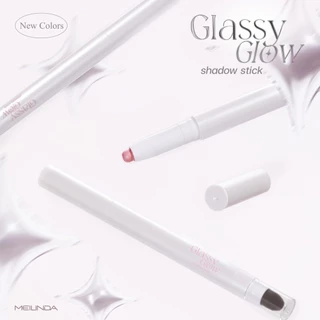 MEILINDA Glassy Glow Shadow Stick เมลินดา อายแชโดว์ กลิตเตอร์ เกลี่ยง่าย สีสวย ติดทน พกง่าย 1 แท่ง