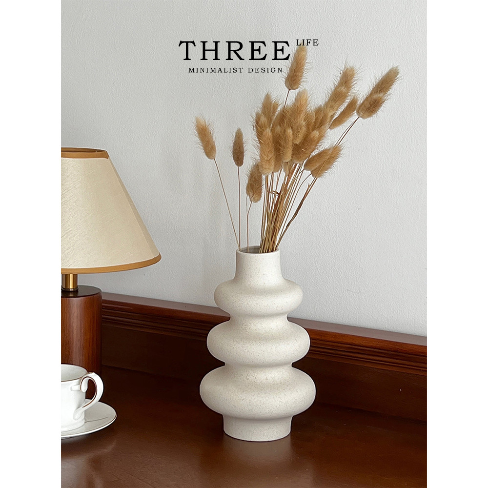 Tlife · วงกลม · แจกัน Nordic ins สไตล์เซรามิคเครื่องประดับสร้างสรรค์เครื่องประดับแจกัน | วงกลม