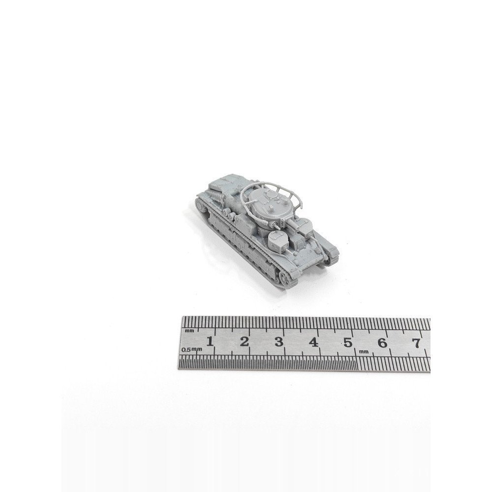 1/144 Scale T-28 Multi-Turrent Tank 3D Printing Scale รุ่น CWG7