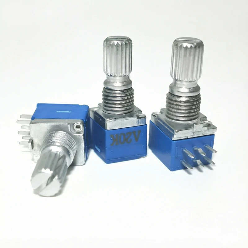 10PCS A5K A10K A20K A50K A100K C10K C20K C50K C100K C500K RK097 เสียง Aamplifier ปริมาณ Potentiomete