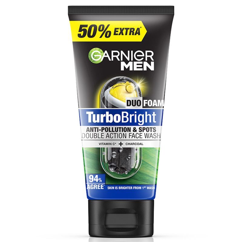 การ์นิเย่เมนโฟมล้างหน้าพาวเวอร์ไวท์ดูโอ 150มล. Garnier Men Power White Duo Foam 150ml. [หมายเลขบาร์โค้ด 8994993002627 ]