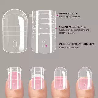 [H&S] 150/160PCS Clear Toe Nail Extensions Full Cover Press-On เคล็ดลับนิ้วเท้าปลอมฤดูร้อน DIY ชุดแต่งเล็บสําหรับผู้หญิงสาว Barefoot Decor {th}