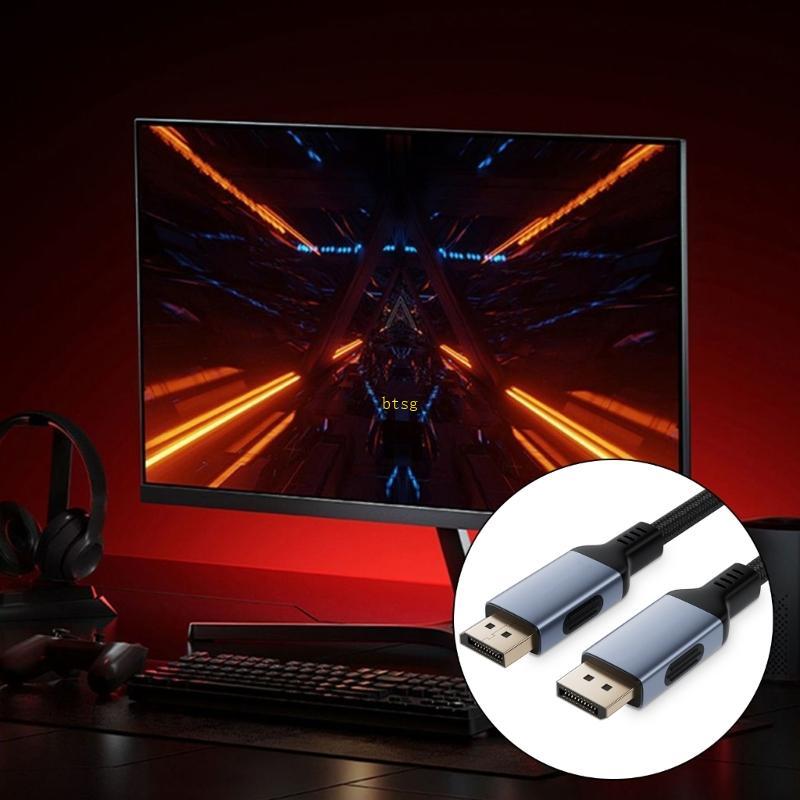 สายเคเบิล btsg พร้อมความสามารถ 16K 80Gbps เอนชัวร์ 8K 240Hz และ 4K 240Hz สําหรับนักเล่นเกมและนักออกแ