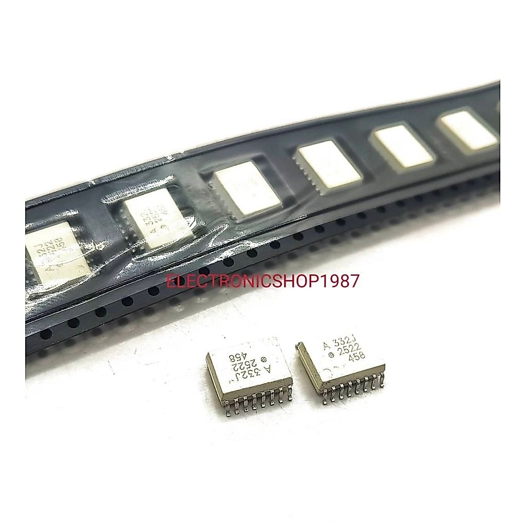 ราคา 1ตัว 👉👉 HCPL-332J SMD-16 A332J A 332J HCPL332J IGBT Gate Driver Optocoupler with Integrated ออป