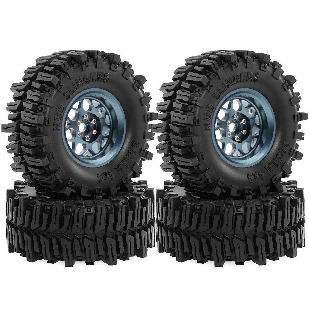 4 ชิ้น 130 มิลลิเมตร 2.2 ล้อยาง 12 มิลลิเมตร Hex สําหรับ 1/10 SCX10 SCX10 II SCX10 III SCX10 Pro TRX