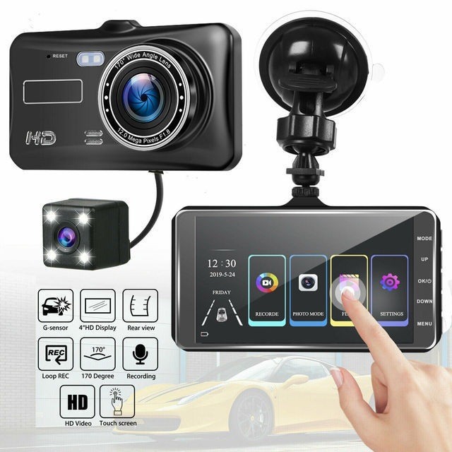 2026寸 H301 高清4 新2.5D控 เครื่องไล่กล่องดํา dvr 带WiFi APP