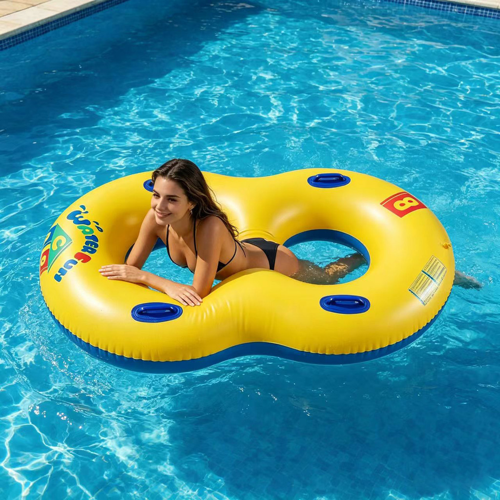 Swimming ring for adults and men, thickened lifebuoy, inflatable underarm ring for children, float r