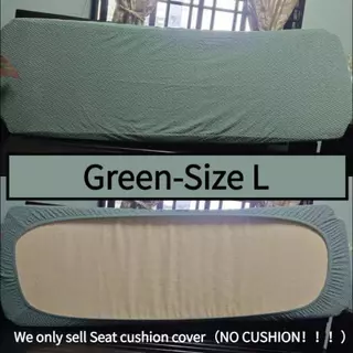 ปลอกหุ้มเบาะลายแจ็คการ์ด ทรงสี่เหลี่ยม แบบคลุมเบาะนั่ง ขนาดกว้าง 50-60 ซม.สำหรับตกแต่งเบาะโซฟาในบ้าน