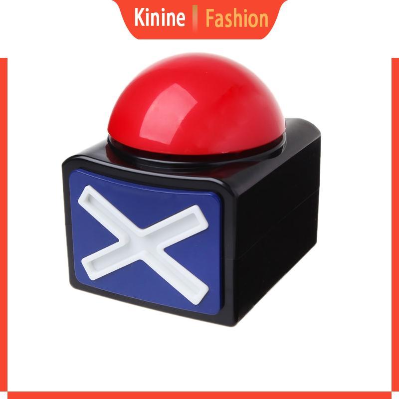 KIN ปุ่มเตือนคําตอบเกม Buzzer พร้อมไฟเสียง Trivia Quiz Got Talent Buzzer