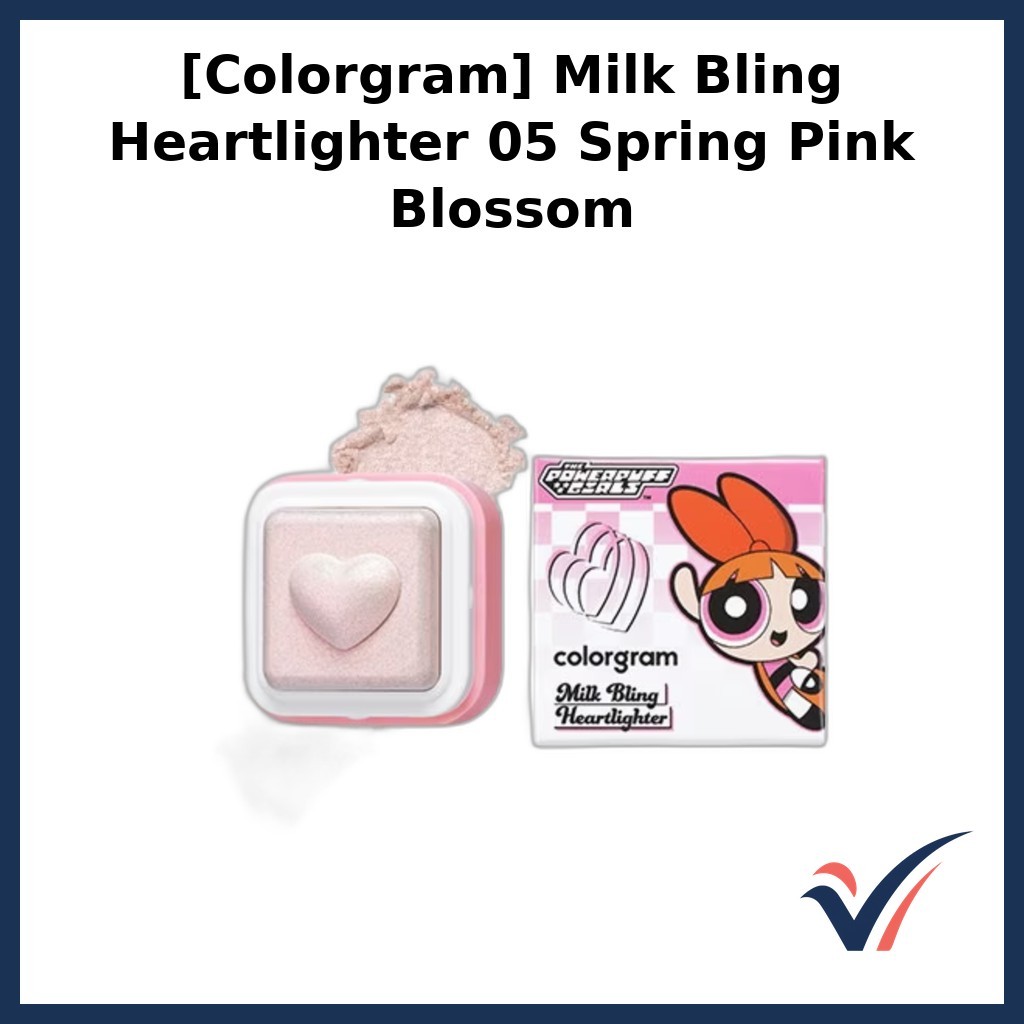 [Colorgram] Milk Bling Heartlighter 05 Spring Pink Blossom / Korean Blush / Spring Pink Glow by vibe