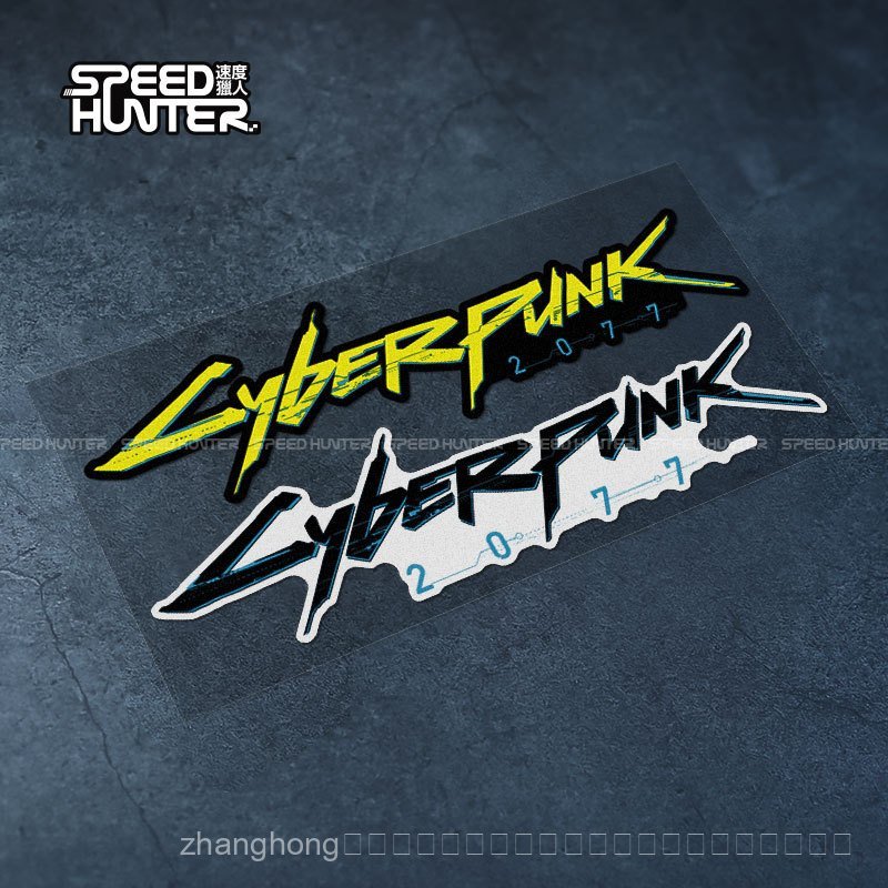 Cyberpunk 2077 E3 Cyberpunk Waterproof Scratch Body Sticker
