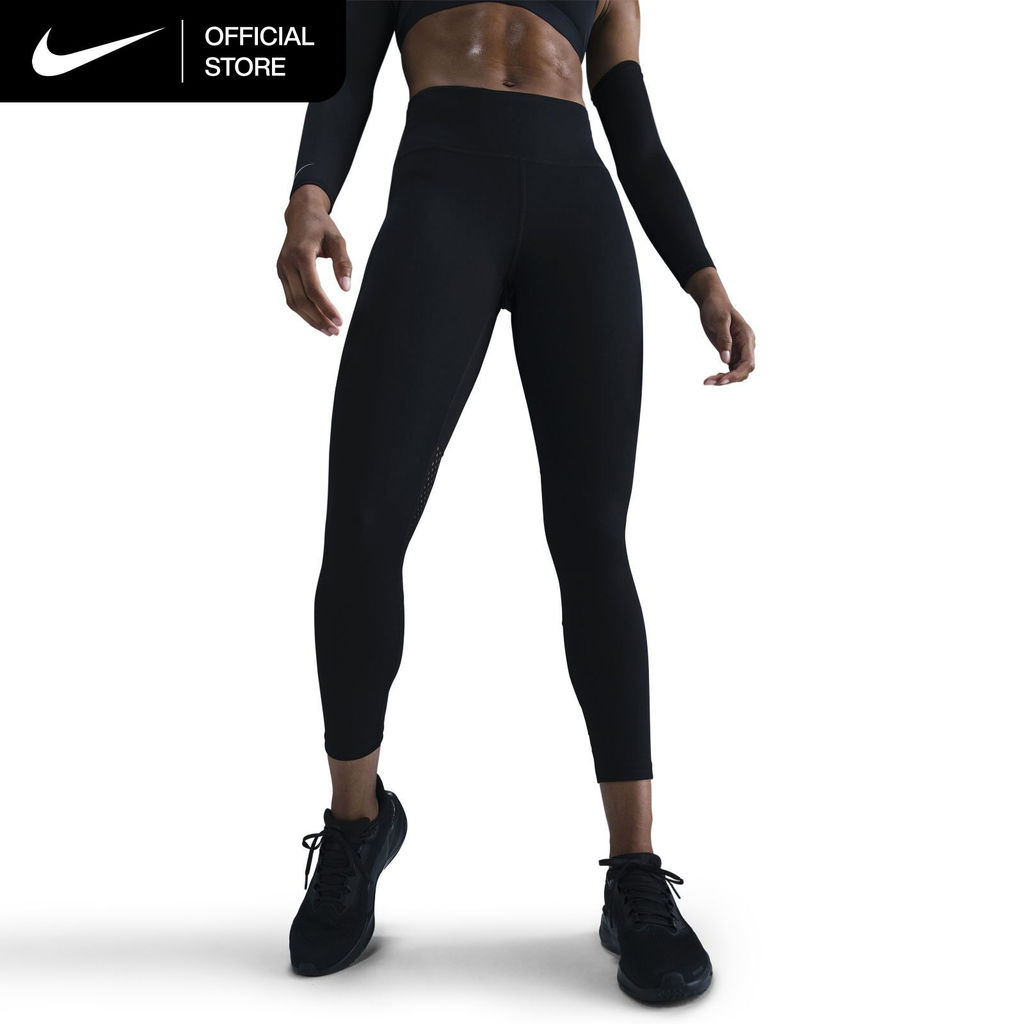 Nike Dri-FIT Women's Fast Mid-Rise 7/8 Leggings - Black [HV8901-010]