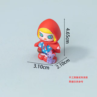 8 ชิ้นสาวน่ารัก Molly Adventure 3D เรซิ่น Charms สําหรับ DIY(4-348)888