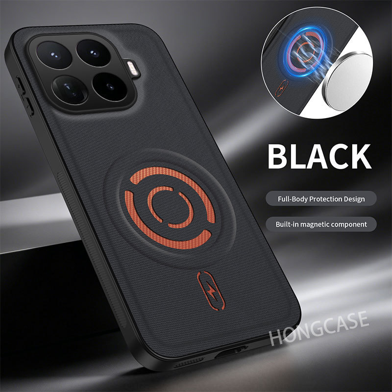เคสโทรศัพท์สําหรับ Xiaomi 17 T Pro Max ProMax Ultra 17T 17Pro 4G 5G พื้นผิวแม่เหล็กที่มีประสิทธิภาพธุรกิจปลอกหนังกันกระแทก Drop ป้องกันปกหลัง