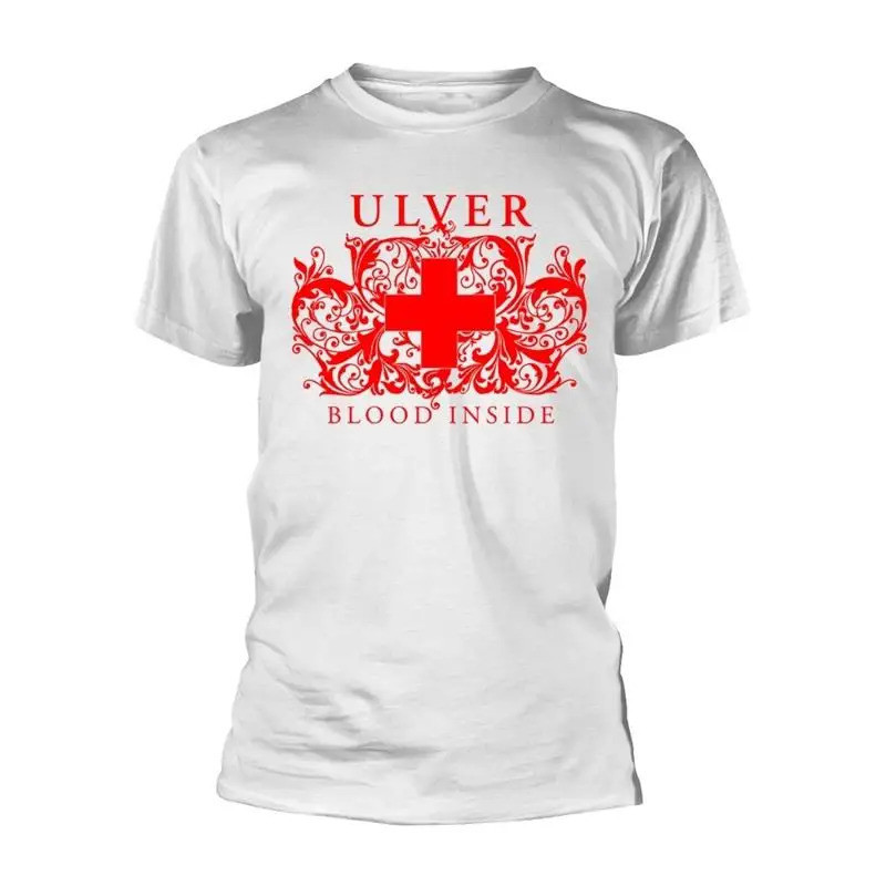 [สินค้าพร้อมส่ง] เสื้อยืด Unisex รุ่น Ulver Blood Inside (สีขาว) ของแท้