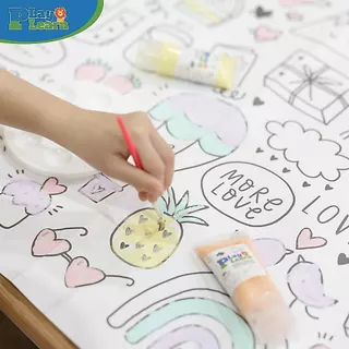 Play Plearn Kid สีน้ำพรีเมี่ยมพาสเทล [ป้ายชมพู] Watercolor Pastel