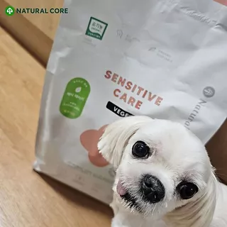 Natural Core Sensitive care VEGE อาหารเม็ดสำหรับสุนัขสูตรอาหารมังสวิรัติออร์แกนิค นำเข้าจากเกาหลี🇰🇷