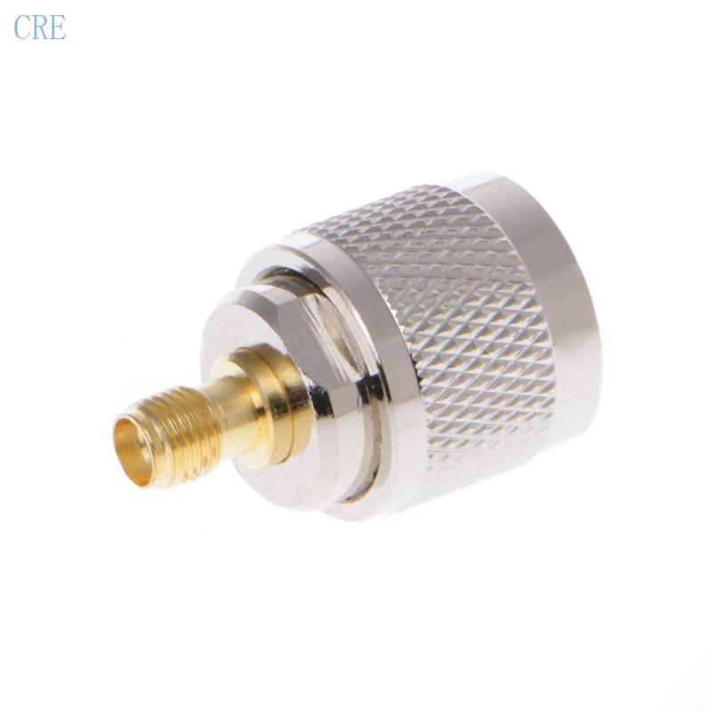 CRE PL259 ตัวเชื่อมต่ออะแดปเตอร์ Coax SMA หญิง UHF ชาย PL259