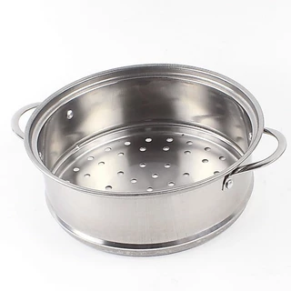 ซึ้งนึ่งอาหารสแตนเลส (20 ซม) 1ชิ้น ซึ้งนึ่ง ทรงสูง รุ่น Steaming-tray-20-cm-00d-TC