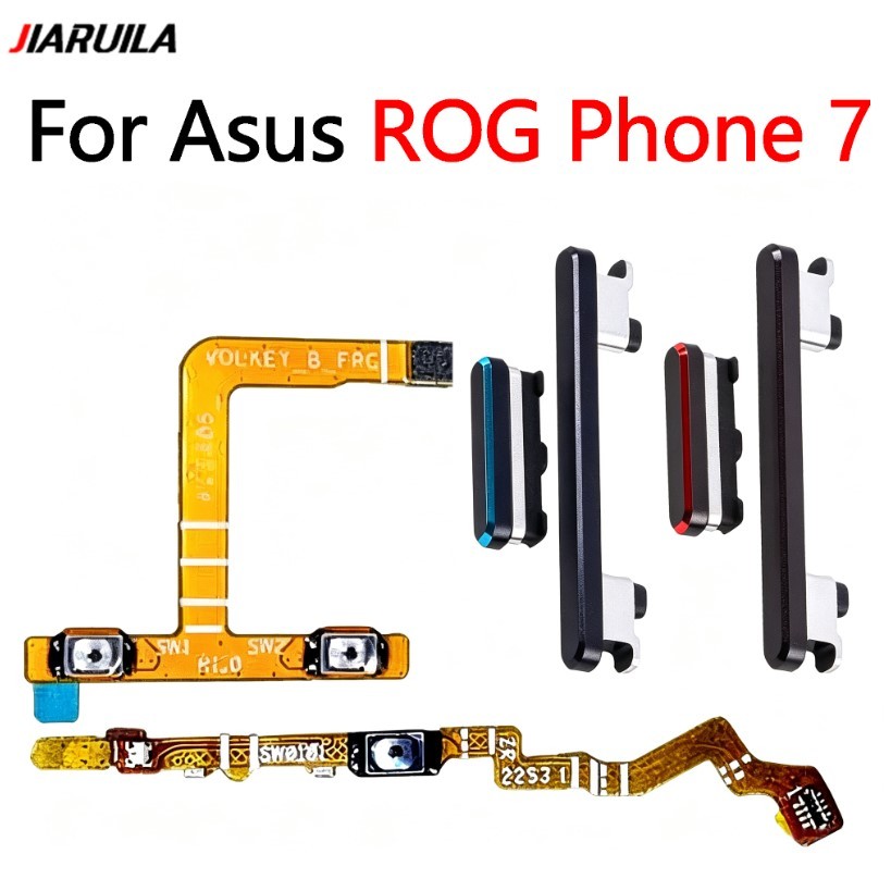 สําหรับ Asus ROG Phone 7 / Phone 7 Ultimate Power On Off Volume Button Flex