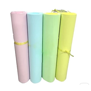 (10แผ่น) กระดาษชาร์ทสี 110แกรม 79x110ซม. กระดาษรองบอร์ด กระดาษชาร์ทสีแผ่นใหญ่