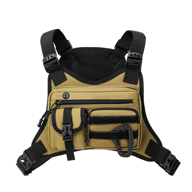 Aplon Street Wear Chest Bag Camouflage Tactical Chest Bag Men Outdoor Camping Functional Vest Vest B