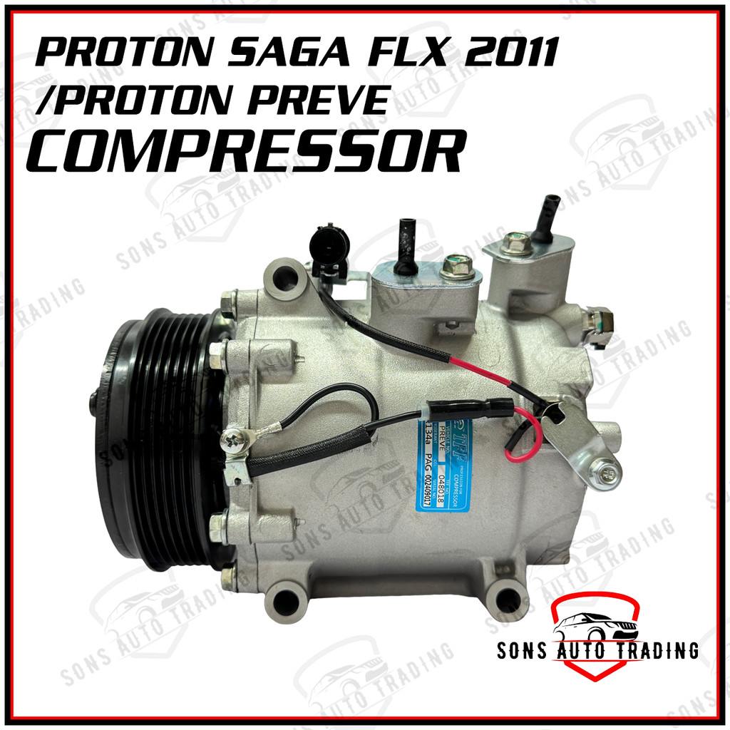 PROTON SAGA FLX 2011/PROTON PREVE COMPRESSOR (6PK)