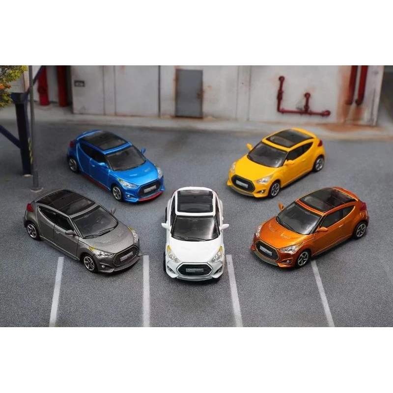 FZ Shadow 1:64 รุ่นโลหะผสม Hyundai Veloster FS Turbo