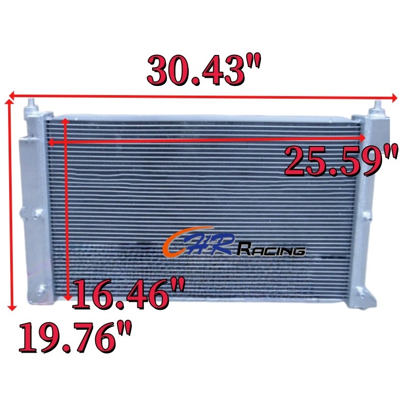 หม้อน้ําอลูมิเนียมสําหรับ 2002 2003 2004 2005 2006 2007 2008 Ford BA BF 6 cyl Falcon V8 XR8 XR6