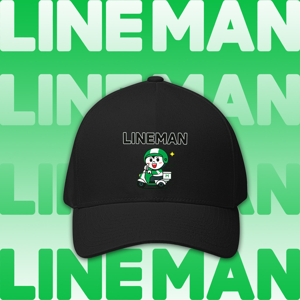 หมวกแก๊ปอเนกประสงค์ รุ่น Lineman Unisex กันแดด เหมาะสำหรับการวิ่งและเล่นกีฬา #12