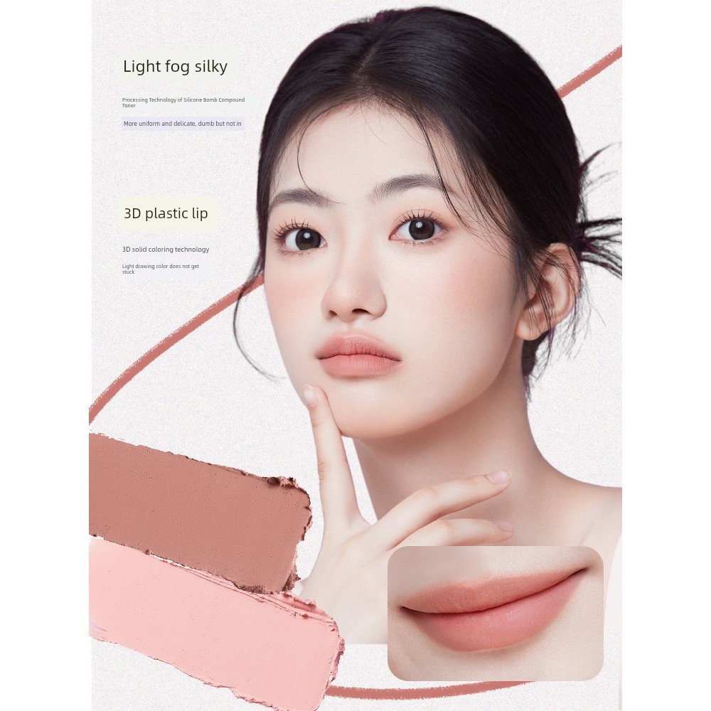 ลิปคาเกะ lip liner NEIYOU NEIYOU Double-Headed Lip Liner ลิปสติก Lip Enhancement Outline Lip Shape ก