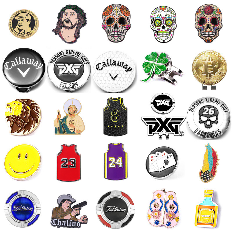 【Golf Hat Clip】Shangbian Golf Hat Clip with Magnet Golf Mark, a new ball position marker accessory 【คลิปหนีบหมวกกอล์ฟ】คลิปหนีบหมวกกอล์ฟ Shangbian พร้อมแม่เหล็กสำหรับทำเครื่องหมายตำแหน่งลูก อุปกรณ์เสริมใหม่สำหรับการติดตามตำแหน่งลูกกอล์ฟ