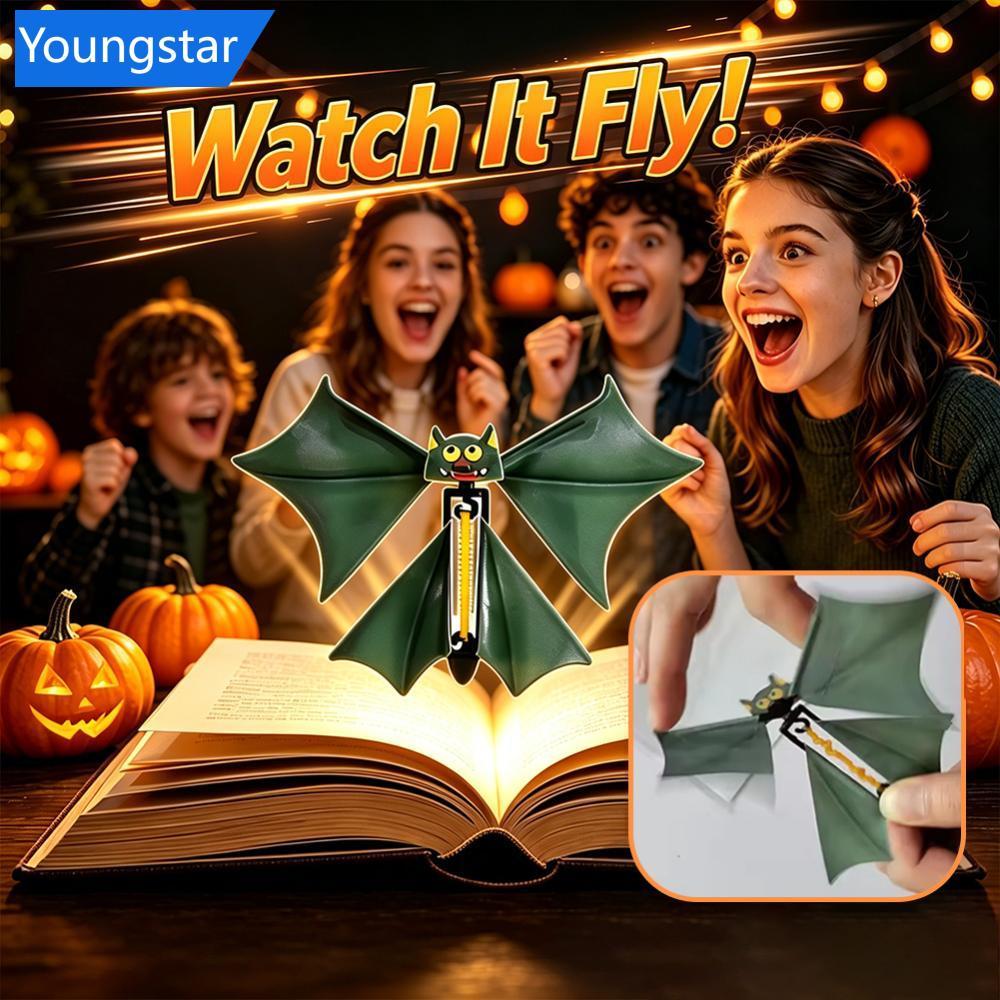 FYY Magic Bat Wind Up ยางรัด Flying Bat Party Magic Props Magic Tricks สําหรับเด็ก Surprise ของขวัญ 