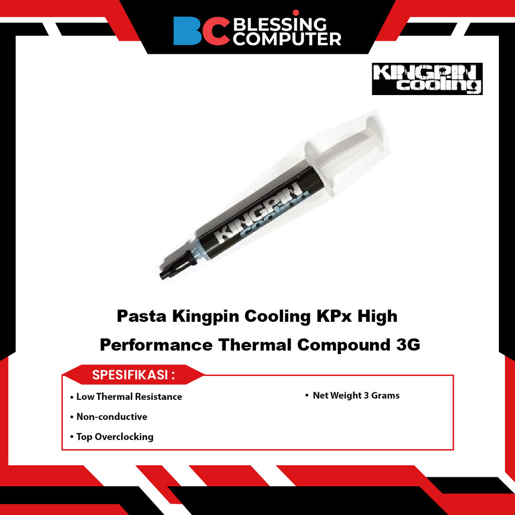 Kingpin Cooling KPx พาสต้า 3G ประสิทธิภาพสูง