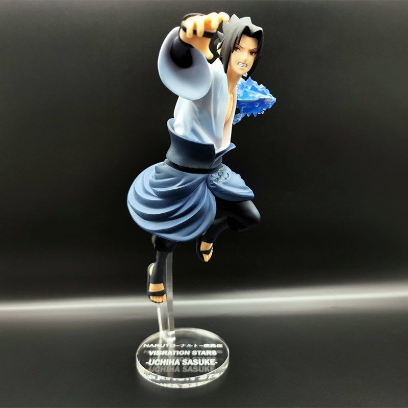 [ไม่รวมตุ๊กตา] Naruto Glasses Factory Sasuke Chidori Model Model Model Transparent Base Platform