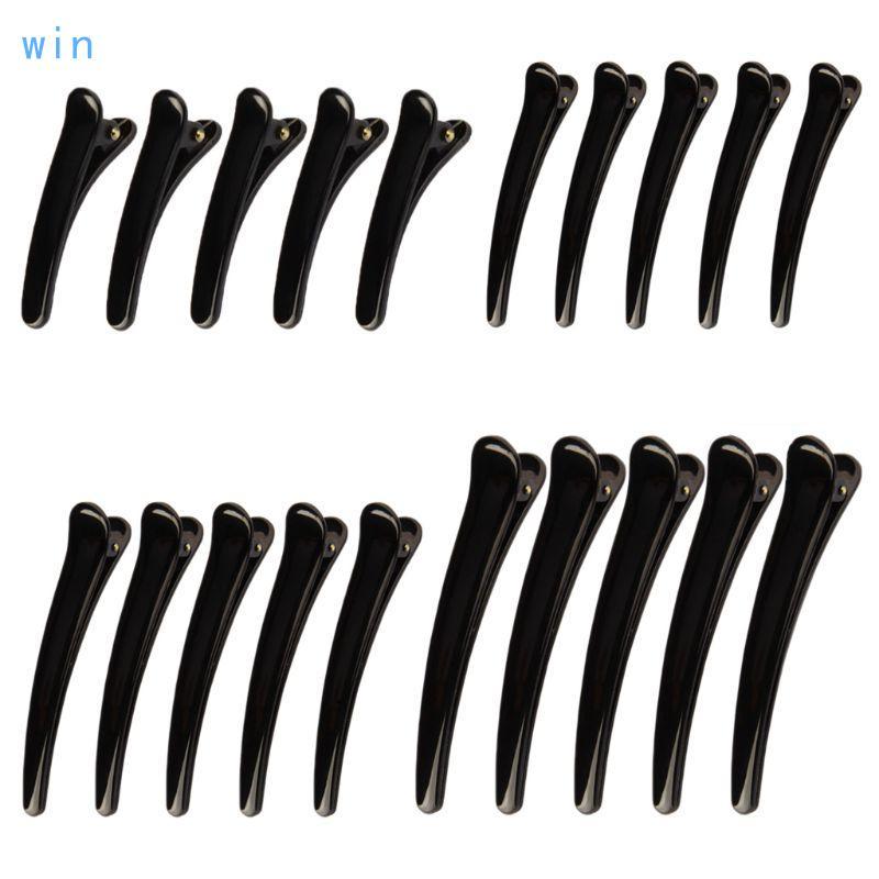 Win 1 PC หญิงสาวพลาสติกสีดํากิ๊บเดี่ยวมืออาชีพ Hairdressing S