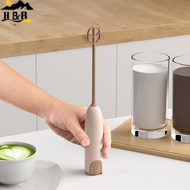 H&B Electric Milk Drink Whisk Mixer Stirrer Coffee Cappuccino Creamer Whisk Frothy Blend Whisker {th