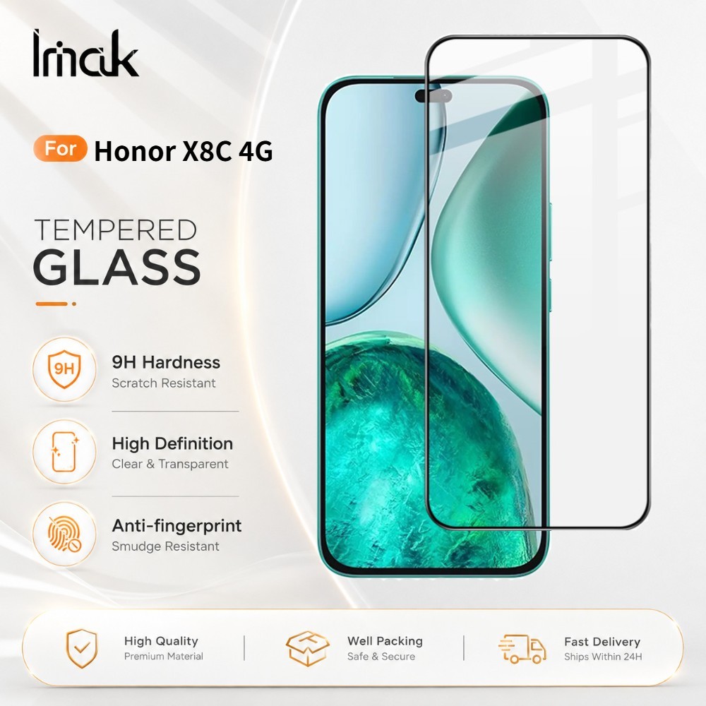 ฟิล์มกระจก สำหรับ Honor X8C X7d X6c X6b X5b 4G เคลือบ Oleophobic 9H ความแข็ง FM0003