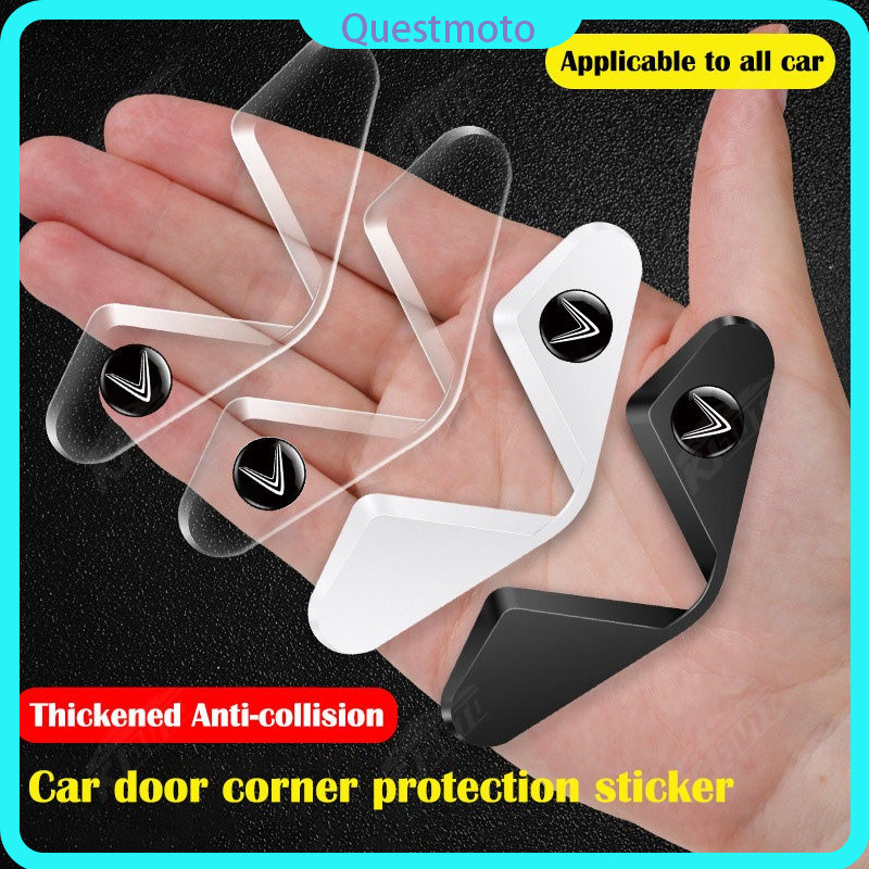 4 ชิ้น VinFast รถมุมประตูสติกเกอร์ประตู Collision Protector สําหรับ Lux A Fadil President SA VF5 VF8