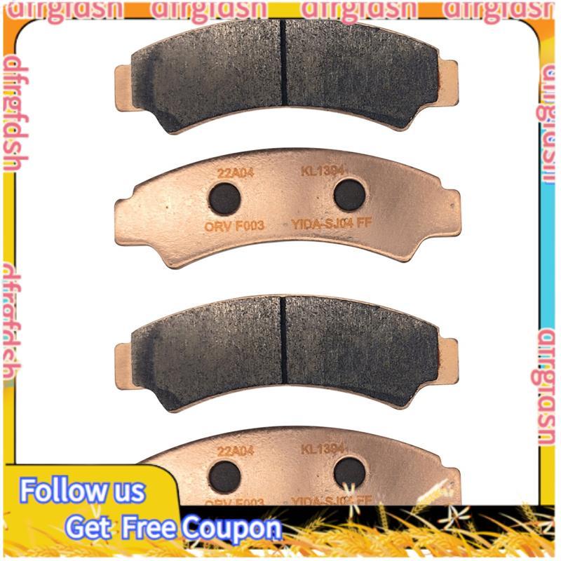 D & FNew 4pcs ผ้าเบรคหน้าสําหรับ SGW Snarler AT6 L E5 Snarler AT6 S T3b Snarler AT6 L T3b AT6 S E5 A