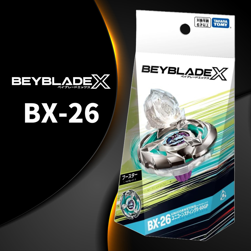BEYBLADE X BX-26 Booster Unicorn Sting 5-60GP (TAKARA TOMY)