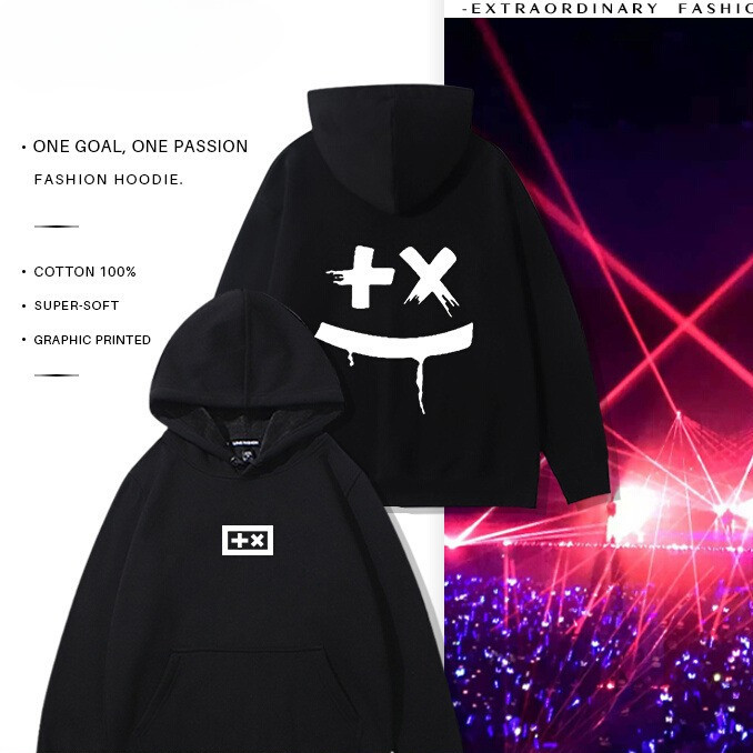 Fashion Baju Martin Garrix Top DJ Electronic Music เสื้อสเวตเชิ้ตกำมะหยี่ MartinGarrix Hoodie Unisex