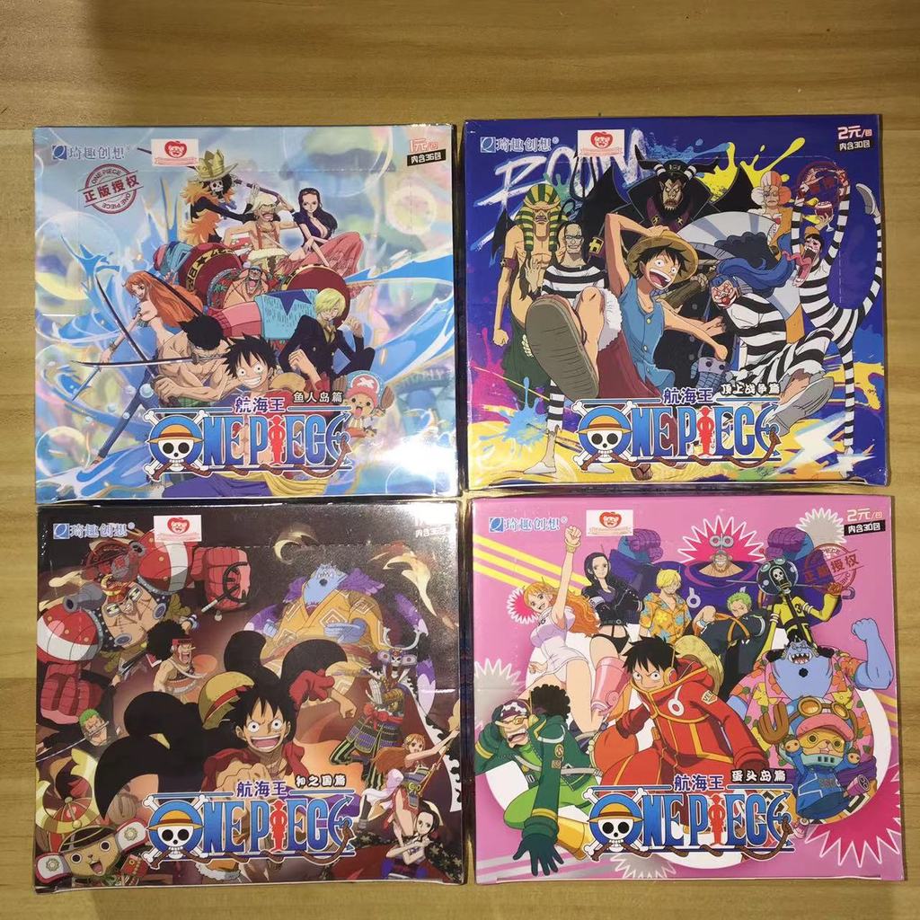 Qi Fun Creation One Piece One Yuan Six Bomb Two Yuan Six Fishman Island Top War Collection Card One 