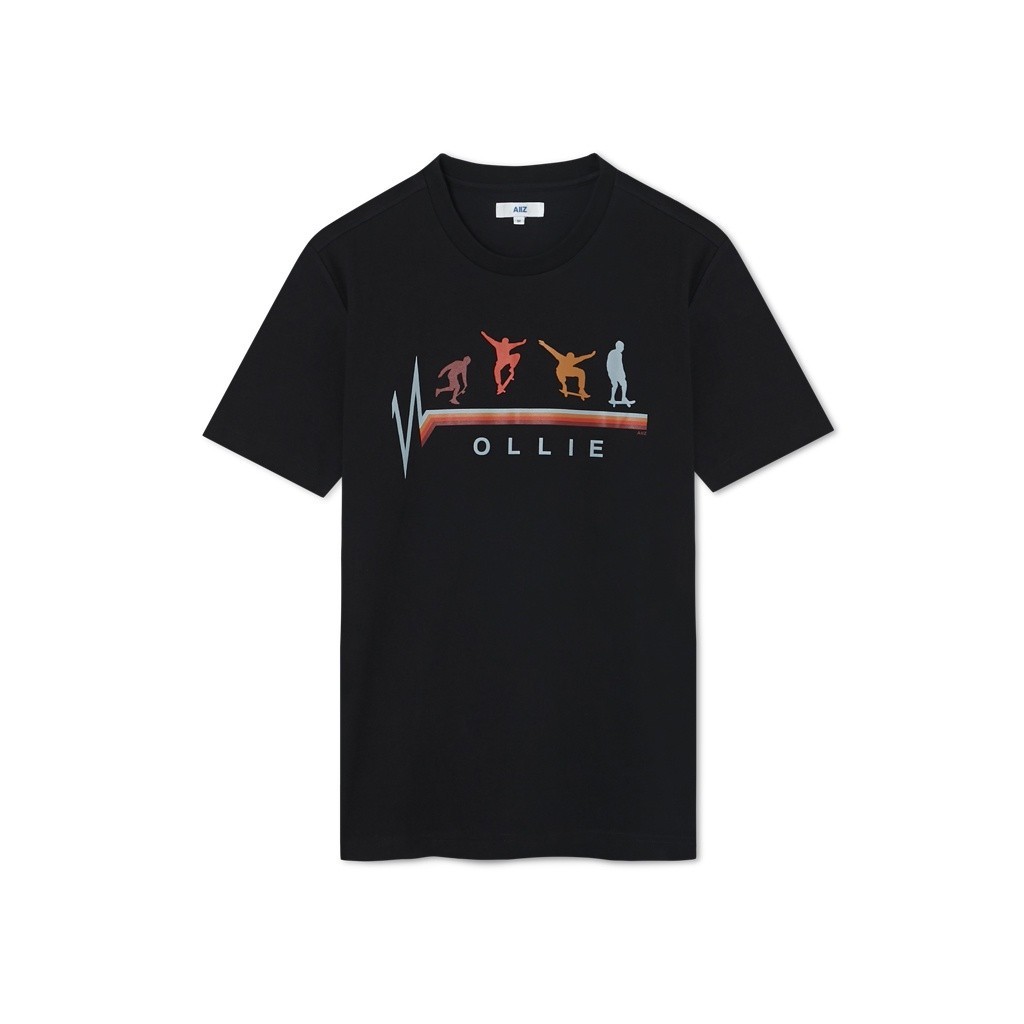 AIIZ (A to Z) เสื้อยืดคอกลมผ้าฝ้ายพิมพ์ลายเมือง