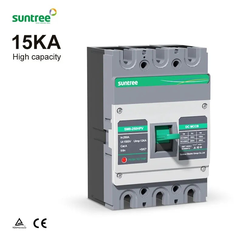 ของแท้ original Suntree Photovlusic System Dc Mccb Low-แรงดันไฟฟ้ากันน้ํา Circuit Breaker Mccb พร้อม