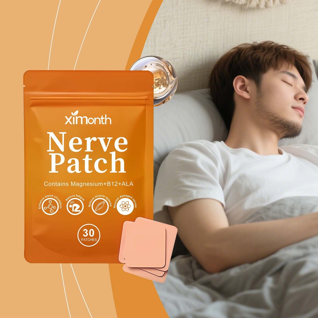 [คลังสินค้าพร้อม] XIMONTH Herbal Care Patch การดูแลร่างกายที่สะดวกสบาย Night Sleep Stable Light Herb