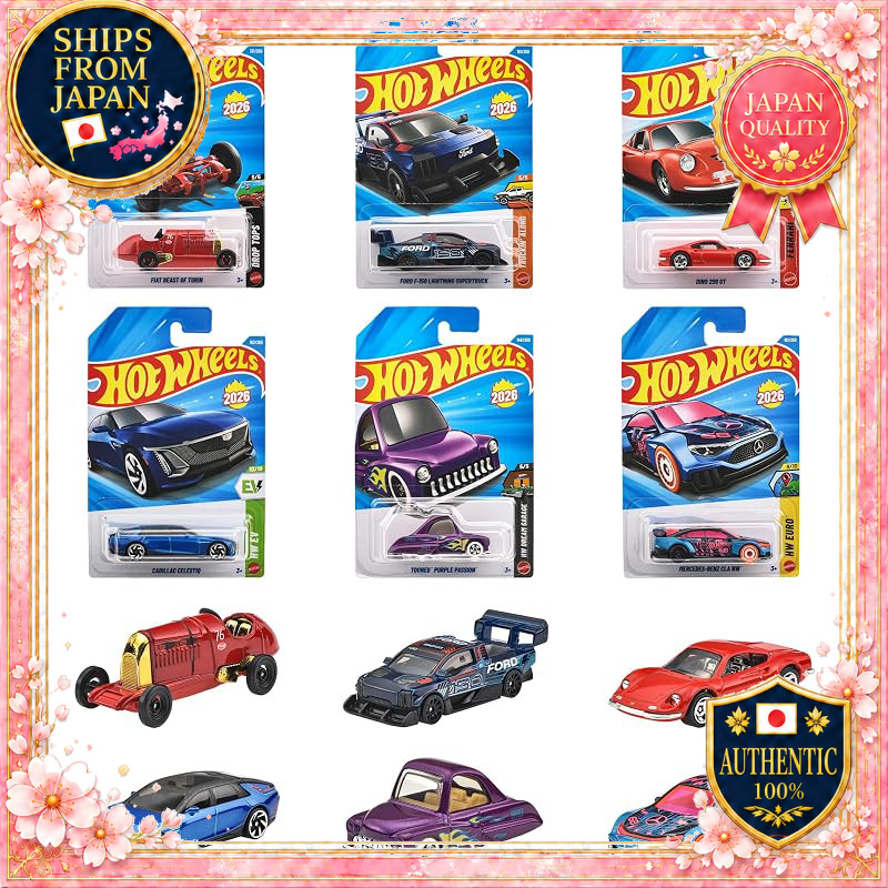 Hot Wheels Basic Car H Assortment Vehicle Toy Miniature 36pcs Box Sale C4982-98RH