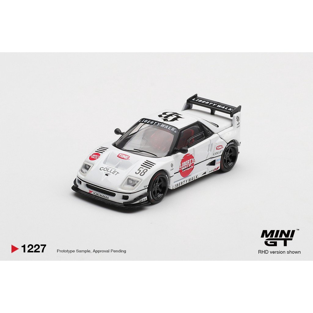 MINI GT No.1227 Mazda AZ-1 Liberty Walk LB40 LB-Hinomaru MGT01227