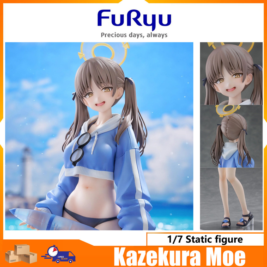 Furyu Kazekura Moe Swimsuit Ver. 1/7 Static Figure height about 26.5cm Popular game series Furyu & F