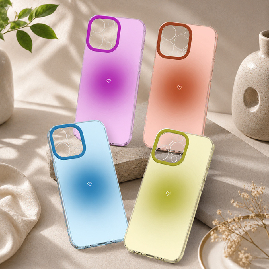 HP Clear Color Blur Heart เคสโทรศัพท์สําหรับ POCO F8 PRO - F8 ULTRA - F7 - F7 PRO - F7 ULTRA - F6 - 